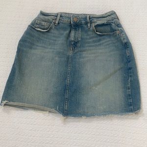 Old navy blue Denim skirt